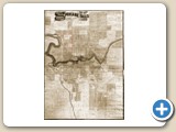 1889 Spokane Plat Map - Muzzy's Homestead is bordered in red