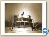 1912 Photo of the Muzzy Mansion, then also known as the Shine House for owner Patrick Shine