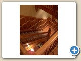 Grand oak staircase